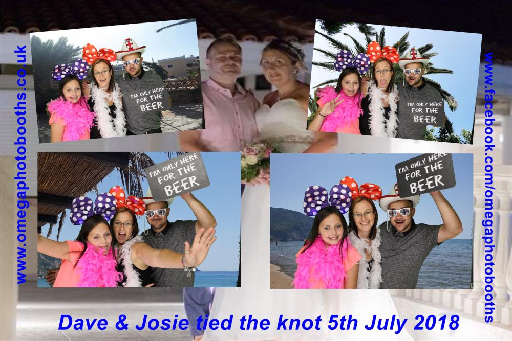 Josie & Dave's wedding  | View more photos from the event at gallery.omegaphotobooths.co.uk/u/Omega-Photobooths/Josie-Daves-wedding